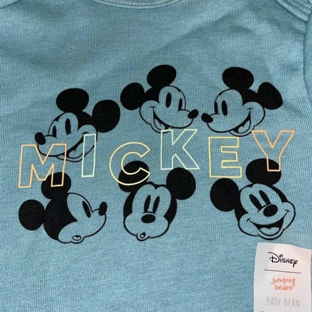 New Baby Jumping Beans Mickey Mouse Bodysuit by‎ Disney